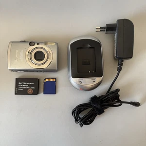 Canon Digital IXUS 800 IS 6.0MP Compact Camera w/ Charger New Battery & SD Card - Picture 1 of 18