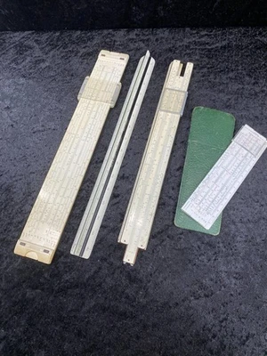 Rechenschieber Rechenstäbe Vintage Retro Nachlass Auflösung - Bild 1 von 4