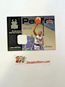 2001-02 Fleer Premium Performers Ray Allen Game-Worn Jersey Relic - Bild 1 von 2