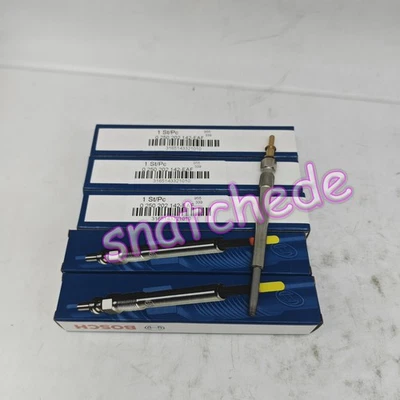 4X 0250202142 BOSCH Diesel Glow Plug Set Kit Fit For Dodge Sprinter Freightliner Foto 1 de 4