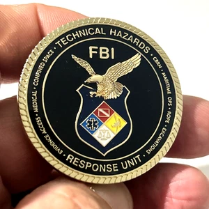 *RARO* Unidad de Respuesta a Peligros Técnicos del FBI Unidad de Laboratorio de Monedas de Desafío - Imagen 1 de 9