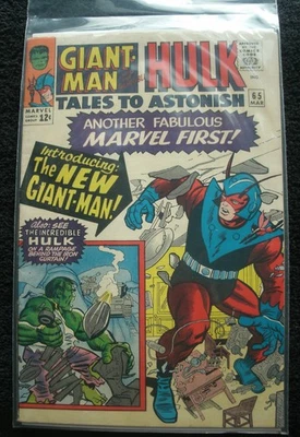 Tales to Astonish #65 (1965) Marvel Silver Age! Giant Man & Hulk! FN/VF! - Image 1 of 4