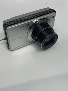 Sony Cyber-shot DSC-W290 12,1 megapixel fotocamera digitale zoom 5x Carl Zeiss - argento - Foto 1 di 10