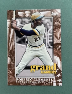 2024 Topps Baseball Roberto Clemente Grand Gamers #GOG-22 HOF Pirates - Picture 1 of 2