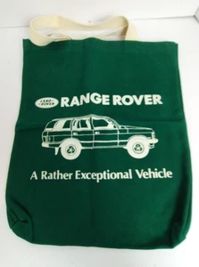 Range Rover Canvas Tote Bag  New 12 'x14 1/2" - Picture 1 of 4
