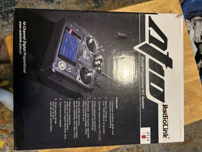 Radio link AT10II Transmisor de 10 Canales con Receptor Prácticamente Nuevo Foto 1 de 4