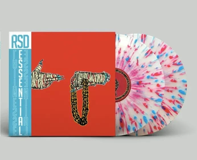 Run the Jewels 2 - RSD Essential Clear w/ Red & Teal Splatter, x2 Vinyl LP Sleev - Image 1 of 1
