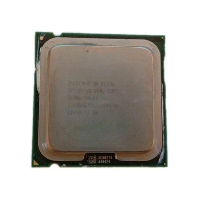 CPU processor INTEL Celeron Dual Core SLAQW  E1200 1.6GHz Socket 775 - Immagine 1 di 2