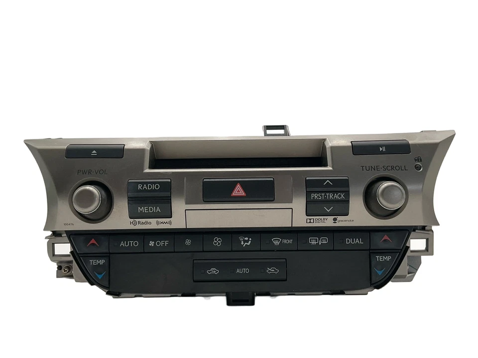 2015-2018 Lexus ES350 ES300H Gracenote Radio XM Head unite 86130-33590 P100476 - Image 1 of 1