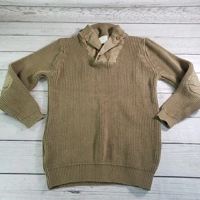 Rothco WWII Mechanics Sweater XL Reproduction Camp Reenactors Heavy Knit Vintage - Image 1 of 4