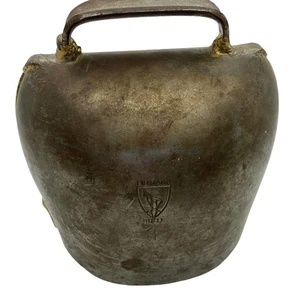  Firmann Bulle Suiza Cabra Cencerro 1 Antiguo Latón Envejecido Sin Limpiar Clásico - Imagen 1 de 10