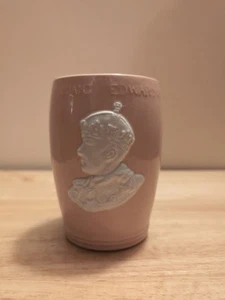 Rare Pink Johnson Bros Beaker Coronation of H.M. King Edward VIII 1937 11 cm - Picture 1 of 6