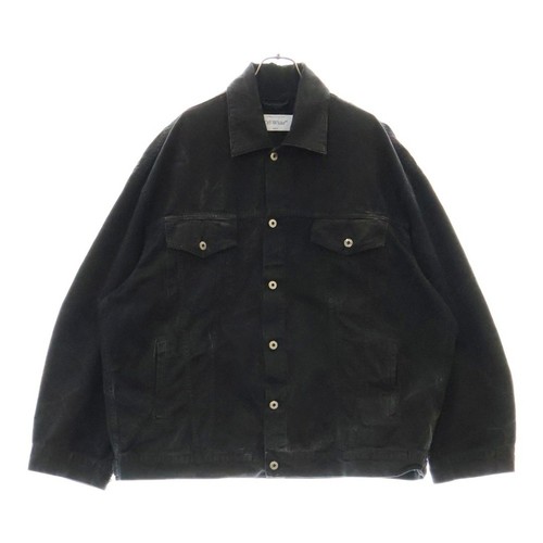 GIACCA DENIM OFF WHITE 23AW usata nera OMEV015F23FAB001 usata 6d857cfbf482a2df7a5