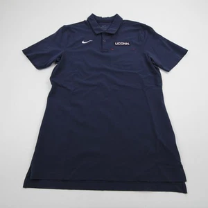 UConn Huskies Nike Dri-Fit Polo Men's Navy Used - Picture 1 of 7