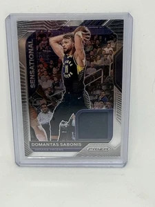 2020-21 Panini Prizm Domantas Sabonis Sensational Jersey Patch Pacers J51 - Picture 1 of 2