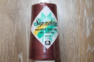 Signature Thread 40 wt Cranapple 3000 yards Sealed Longarm Quilting Sewing - Picture 1 of 5