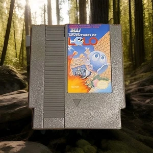 Adventures of Lolo NES (Nintendo 1989) Cartridge Only Tested Works Great - Picture 1 of 3