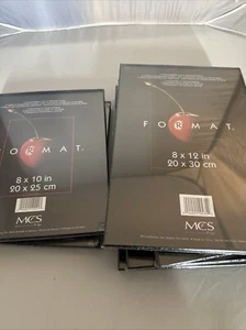 MCS Format Picture Frames, Black, 8 x 12, 8 x 10 inch - Picture 1 of 7