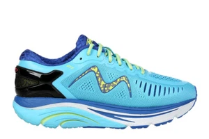 MBT zapatos de mujer - zapatillas - GT 2 W - blue / lemon green - último par - NUEVO - Imagen 1 de 8