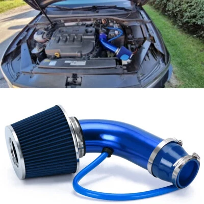 Kit de manguera de flujo de alimentación de tubo de inducción de filtro de admisión de aire frío de 3" para Toyota Corolla Foto 1 de 4