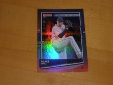Blake Snell 2020 Panini Donruss 175 Milestone Silver Foil /500 Rays
