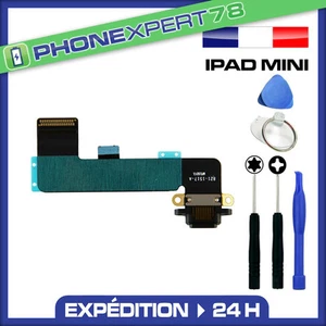 NAPPE DOCK CONNECTEUR DE CHARGE POUR IPAD MINI NOIR + KIT OUTILS - Photo 1/1