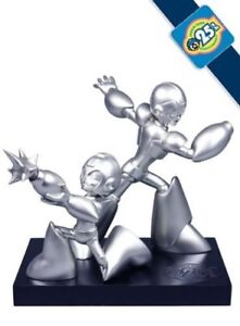 Neuf ! Mega Man + X "Argent" Statue 25ème Anniversaire par Capcom - Limitée à 1 000
