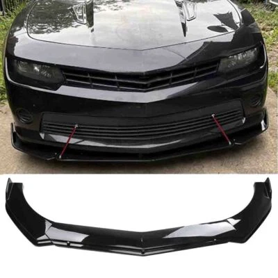 For Chevrolet Traverse Front Bumper Lip Spoiler Splitter Body Kit Grossy Black Foto 1 de 4