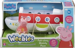 Figura Peppa Peppa PIg Push-along Wobbily Plane Air Jet Inc Peppa - Imagen 1 de 5