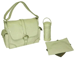 Kalencom Laminated Buckle Bag, Cream Corduroy  - Picture 1 of 1