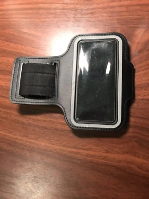 Brazalete para correr gris y negro iPhone 5/5s / iPod Foto 1 de 2