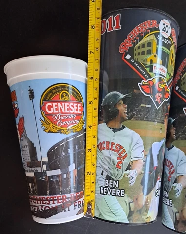 RED WINGS BASEBALL CUPS Rochester, NY~1997 & 2007-2011 •Ben Revere•Kyle Gibson++ Cover