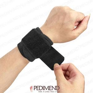 PEDIMEND Wrist Brace Hand Support Carpal Tunnel Arthritis Sprain Stabilizer 1PCS - Picture 1 of 7
