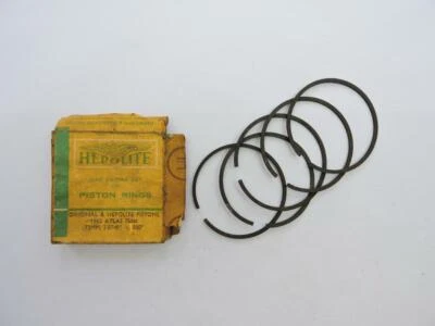 Anillos de pistón Hepolite R.18020 NOS .020 1963 Norton Atlas 750cc 73 mm W15243 Foto 1 de 3