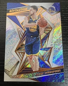 KLAY THOMPSON Panini Revolution SILVER HOLO REFRACTOR - Picture 1 of 10