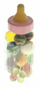 Pacifiers with colored rubber bouncing elastic balls toy - Picture 1 of 1