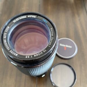 Vivitar Series 1 70-210mm 1:35 Lens 67mm Macro Focusing Zoom for Nikon "As-Is"