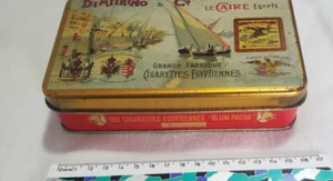 🟢 SCATOLA DI LATTA METTALLO LITOGRAFIE  RIPRODUZIONI ICONOGRAFIE VARIE - Foto 1 di 6