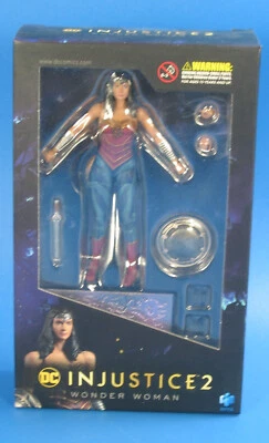 Figura de acción DC Injustice 2 Wonder Woman 4" 2019 DC Comics Hiya mini importación sin usar, en caja Foto 1 de 4
