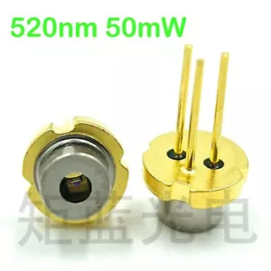 Osram PLT5 520 TO18-5.6mm Green 520nm 50mW Laser Diode (Single Mode) - Picture 1 of 5