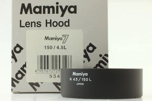 [Unused Box] Mamiya Lens Hood N 4.5/150 L for Mamiya 7 N 150mm F4.5 L from Japan - Picture 1 of 8