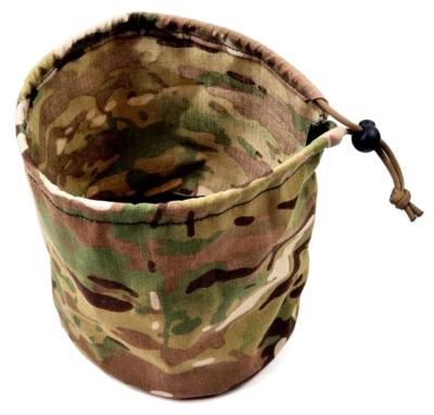 7x7" MULTICAM 70D Militar Ripstop Impermeable Nylon Camping Juego de Cocina Saco de Peluche Foto 1 de 3