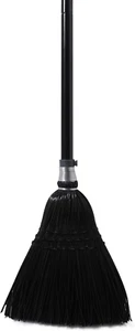 Broom Commercial Indoor Outdoor Broom 55.5 Inch Tall for Courtyard Garage Lobby - Picture 1 of 12