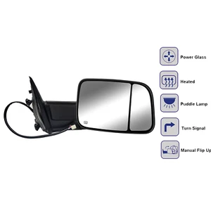 Right Side Power Heated Signal Tow Mirror For 10-18 Dodge Ram 1500 2500 3500 RH - Picture 1 of 12