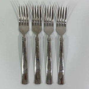 Reed & Barton REGENT Hertitage Mint Ltd Edelstahl Besteck 4 Tafelgabeln 7 5/8" - Bild 1 von 13
