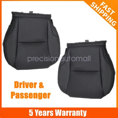 Cubierta de asiento delantera inferior cuero negro para 2006 2007 2008 2009 Lexus IS250 IS350 Foto 1 de 4