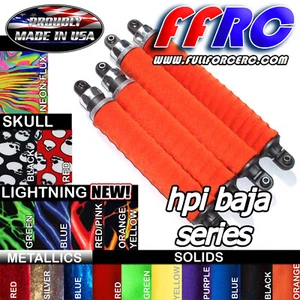 HPI BAJA 5B 5T 5SC SS ORIGINAL STOSSSTIEFEL - ABDECKUNGEN / SOX BY FULLFORCE RC (4 Stück) - Bild 1 von 24