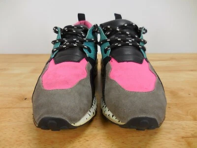 Tênis esportivo Steve Madden feminino tamanho 6.5 Cliff rosa/turquesa/leopardo/cinza. - Imagem 1 de 4