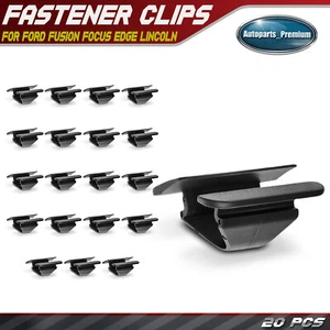 20Pcs 14 mm Nylon Hood Insulation Retainer Clips for Ford Fusion Focus Lincoln - Picture 1 of 10