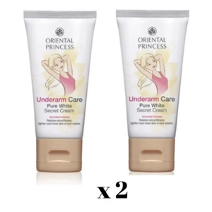 Crema blanqueadora Oriental Princess cuidado de axilas piel suave 50 G.x 2 paquetes - Imagen 1 de 5